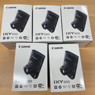 キヤノン(Canon)のCanon IXY 650 SL シルバー 5個セット(コンパクトデジタルカメラ)