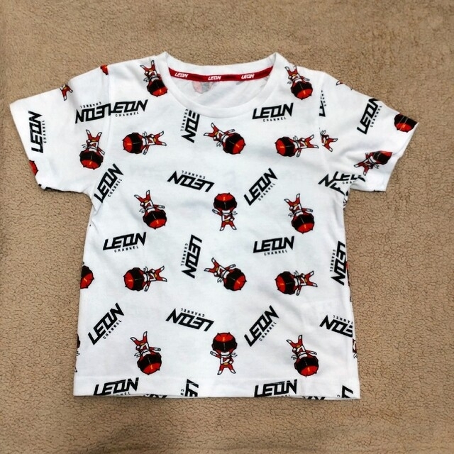 【中古】LEON レオンチャンネル Tシャツ2枚セット キッズ/ベビー/マタニティのキッズ服男の子用(90cm~)(Tシャツ/カットソー)の商品写真