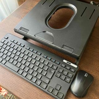 エレコム(ELECOM)のパソコンスタンド＋キーボード＋マウス(PC周辺機器)