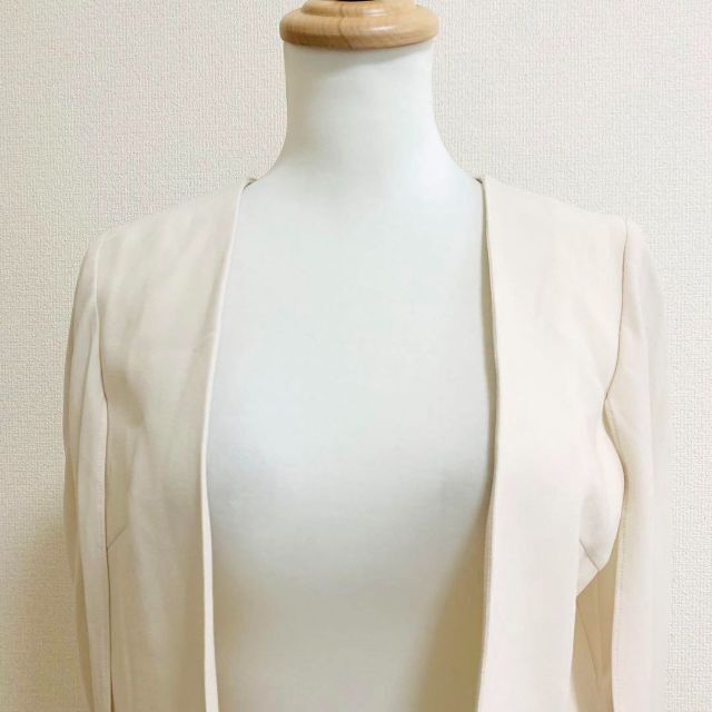 極美品✨ダイアグラム ボレロ ジャケット ショート丈 アイボリー