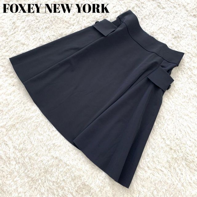 フォクシーニューヨーク FOXEY NEW YORK フレアスカート ミニ フリル