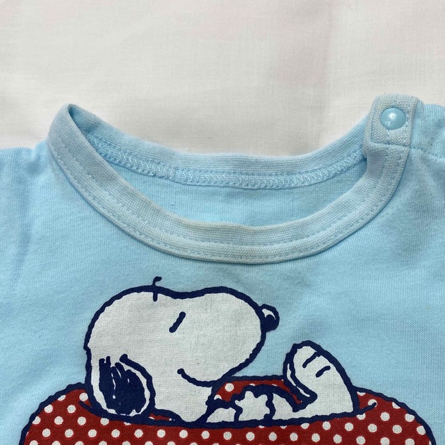 SNOOPY(スヌーピー)の半袖　Tシャツ　80 キッズ/ベビー/マタニティのベビー服(~85cm)(Ｔシャツ)の商品写真