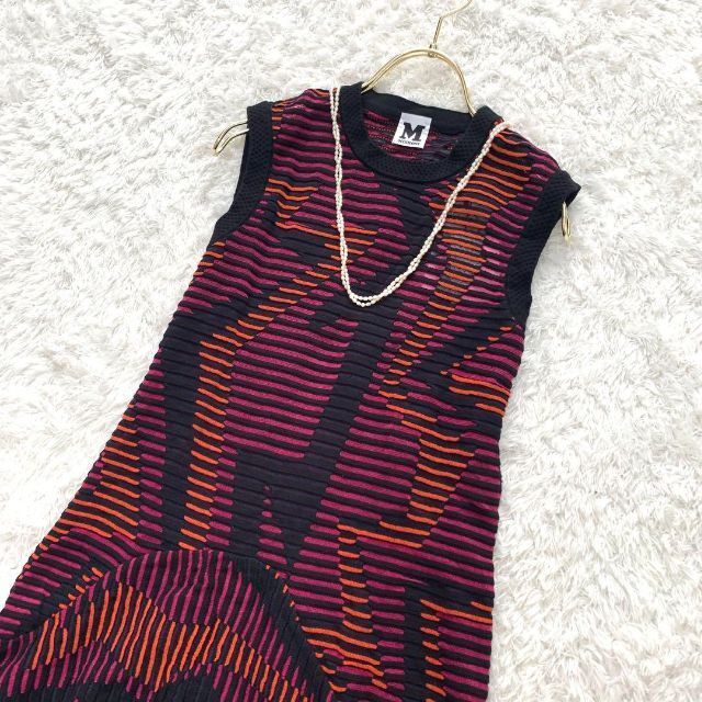 MISSONI - 新品タグ付✨ミッソーニ ワンピース チュニック ニット 総柄