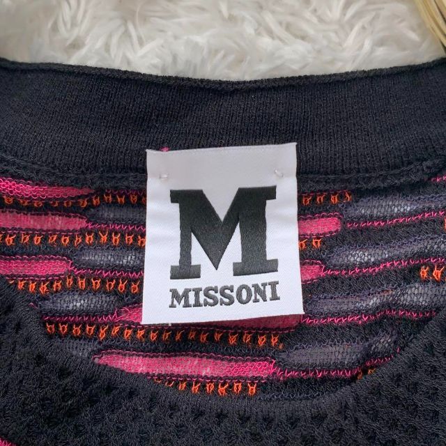 MISSONI - 新品タグ付✨ミッソーニ ワンピース チュニック ニット 総柄