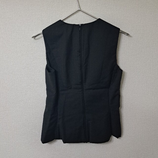 美品】PRADA プラダ セットアップ ノースリーブ ブラウス グレー 少し