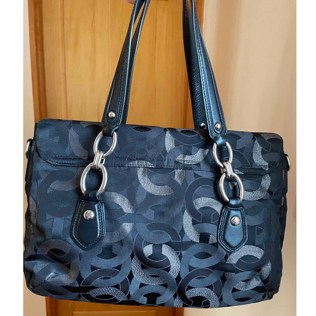 COACH - コーチ ショルダーバッグ シグネチャー ラメ ファブリック