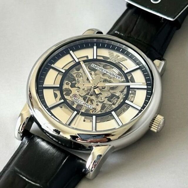 エンポリオアルマーニ EMPORIO ARMANI メンズ腕時計 自動巻き 新品
