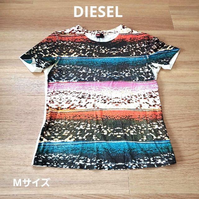 DIESEL ディーゼル　Tシャツ　M レディース　トップス レディースのトップス(Tシャツ(半袖/袖なし))の商品写真