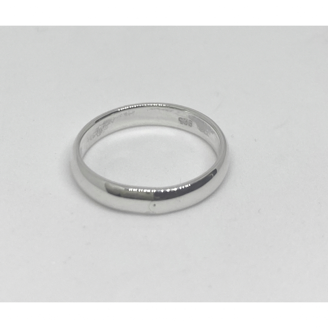 SILVERシンプルなデザイン結婚指輪の定番甲丸リング　シルバー925指輪えMF メンズのアクセサリー(リング(指輪))の商品写真