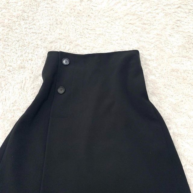 FOXEY(フォクシー)の極美品✨フォクシーニューヨーク エアリーストレッチ フレアスカート ブラック M レディースのスカート(ミニスカート)の商品写真