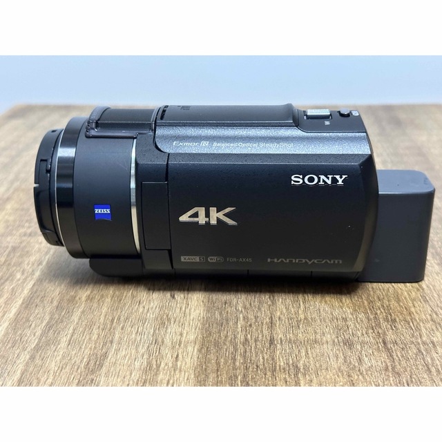 SONY ハンディカム ビデオカメラ 4K AX45 ブラック