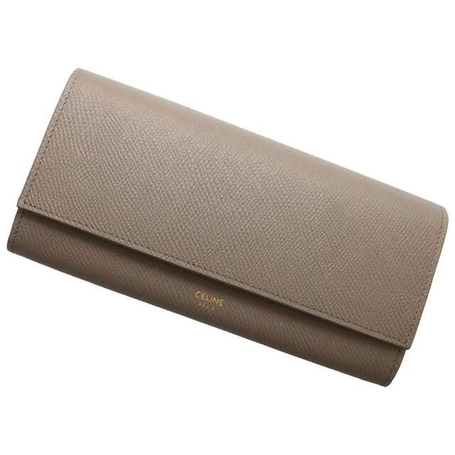 ブランド品専門の - celine セリーヌ 財布 CELINE 10B563 グレインド
