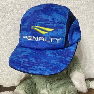 ペナルティ(PENALTY)の【ペナルティ　penalty 青　サッカー　帽子】フットサル(帽子)