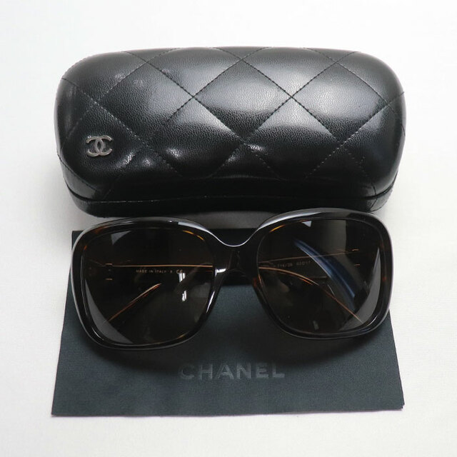 送料無料得価 CHANEL - CHANEL シャネル サングラス 60□17 リボンの