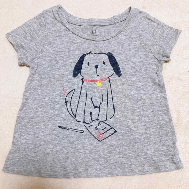 babyGAP(ベビーギャップ)のTシャツ　夏服　女の子　まとめ売り　7点　90cm キッズ/ベビー/マタニティのキッズ服女の子用(90cm~)(Tシャツ/カットソー)の商品写真