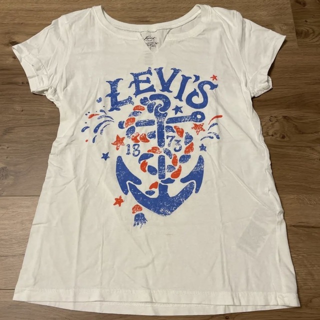 Levi's(リーバイス)のLEVI'S リーバイス 半袖 Tシャツ レディース S ホワイト レディースのトップス(Tシャツ(半袖/袖なし))の商品写真