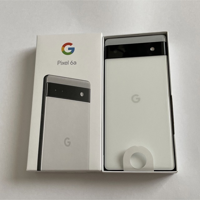 Google Pixel(グーグルピクセル)の【新品未使用】Google Pixel 6a Chalk 白 128 GB スマホ/家電/カメラのスマートフォン/携帯電話(スマートフォン本体)の商品写真