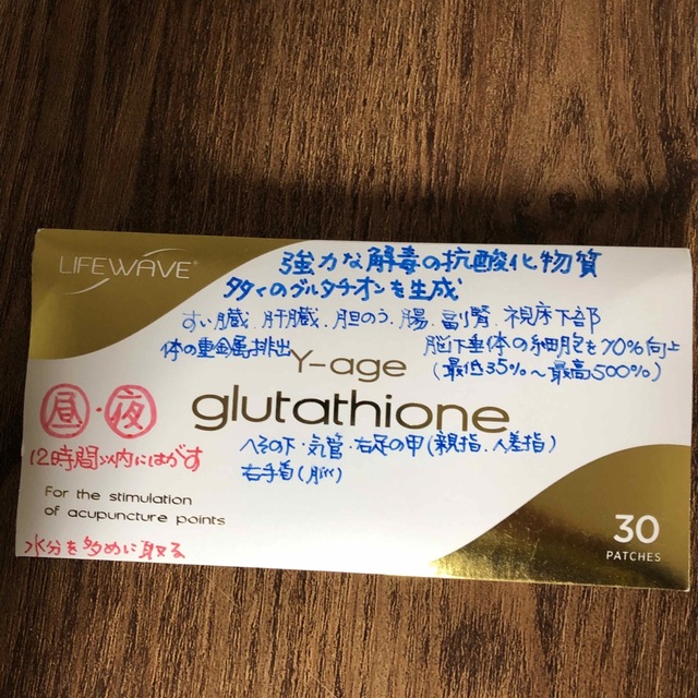 LifeWave グルタチオンパッチ30個