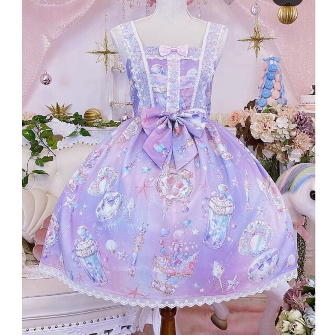 新品未使用タグ付きロイヤルプリンセスジャンスカとリボンクリップ
