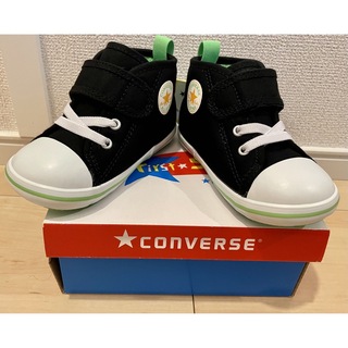 オールスター(ALL STAR（CONVERSE）)のキッズスニーカー　コンバースオールスター　ブラック　14センチ(スニーカー)