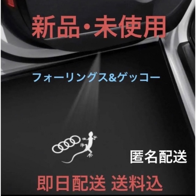 AUDI 純正新品ドアエントリーライト(フォーリングス&ゲッコー) 限定