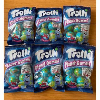 Trolli トローリ 地球グミ 6袋 プラネットグミ　正規品(菓子/デザート)