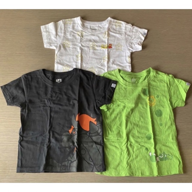UNIQLO スーパーマリオ　半袖Tシャツ　100cm 3枚セット　超美品