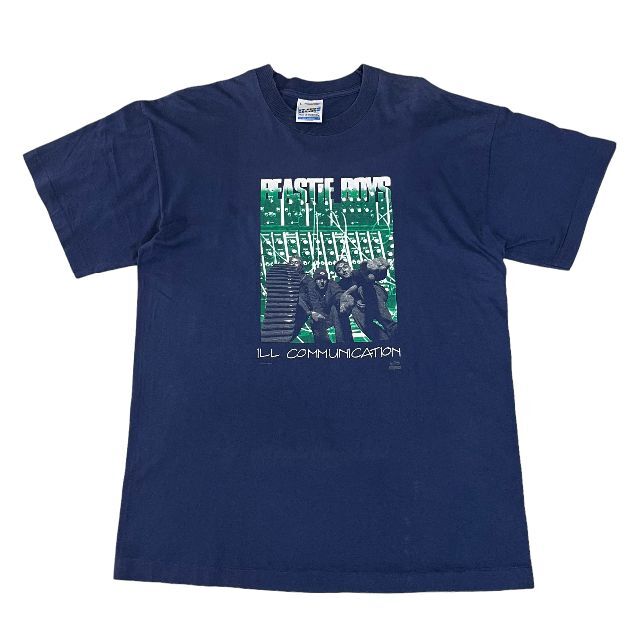 NAVYVINTAGE 90s BEASTIE BOYS PHOTO TEE