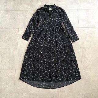 ハレ(HARE)の【美品】HARE ハレ ロングワンピース 花柄  春コーデ(ロングワンピース/マキシワンピース)