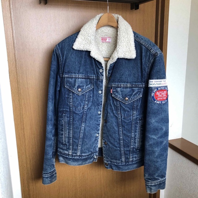 39s80Levi's　80's　ヴィンテージ　ボア付き　デニムジャケット　USA製　38