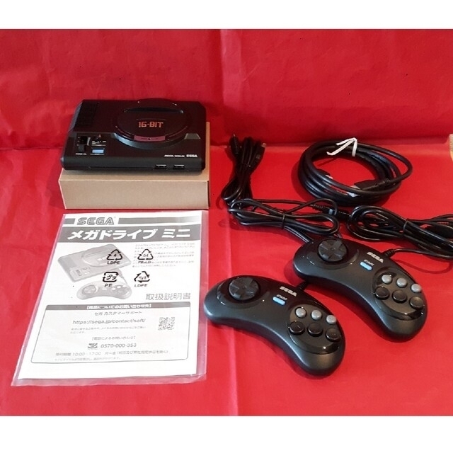 SEGA(セガ)のメガドライブ ミニ W SEGA MEGA DRIVE エンタメ/ホビーのゲームソフト/ゲーム機本体(家庭用ゲーム機本体)の商品写真