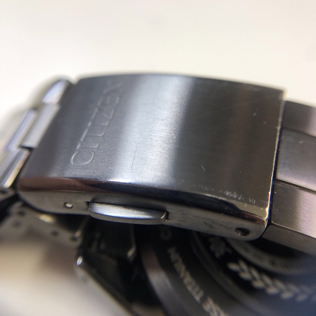 CITIZEN ATTESA AT8165-51E チタン電波ソーラー腕時計