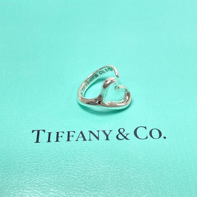 Tiffany & Co.(ティファニー)のティファニー リング・指輪 オープンハート エルサペレッティ  シルバ レディースのアクセサリー(リング(指輪))の商品写真