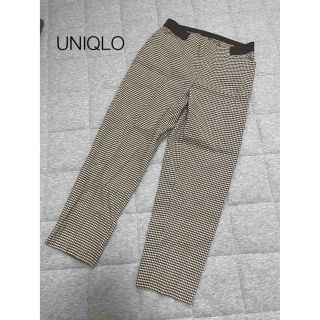 ユニクロ(UNIQLO)の【未使用】UNIQLO チェックパンツ(カジュアルパンツ)