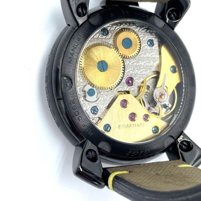 GaGaMILANO ガガミラノ 腕時計 マヌアーレ バイオニックスカル メンズ