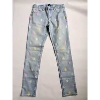 ギャップ(GAP)のGAP DENIM ストレッチスーパースキニー 14レギュラー スター柄(パンツ/スパッツ)