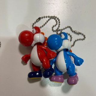 ニンテンドウ(任天堂)のヨッシー ストラップ キーホルダー マリオ(キーホルダー)