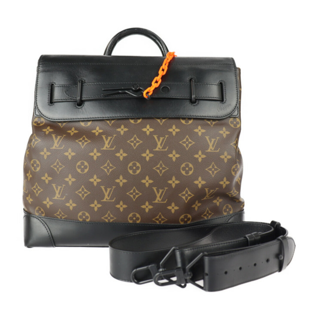 LOUIS VUITTON ルイ ヴィトン  スティーマー PM ショルダーバッグ M44473 モノグラムキャンバス レザー  ブラウン ブラック  ソーラレイ 2WAY ハンドバッグ ビトン 【本物保証】