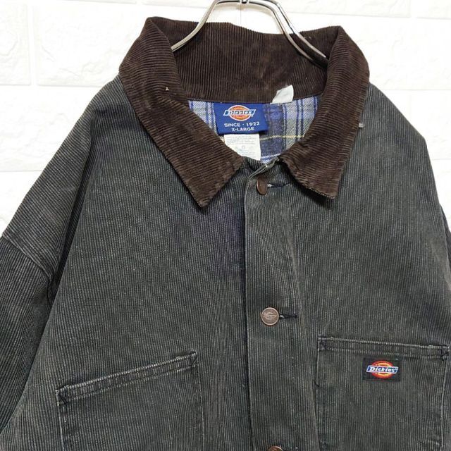 Dickies(ディッキーズ)のコットン100%★ディッキーズDickies カバーオール ダック地 超ゆるだぼ メンズのジャケット/アウター(ブルゾン)の商品写真