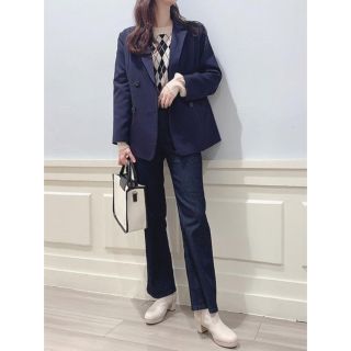 マジェスティックレゴン(MAJESTIC LEGON)の新品✨未使用　定価7,480円　マジェスティックレゴン　ジャケット　ネイビー　S(その他)