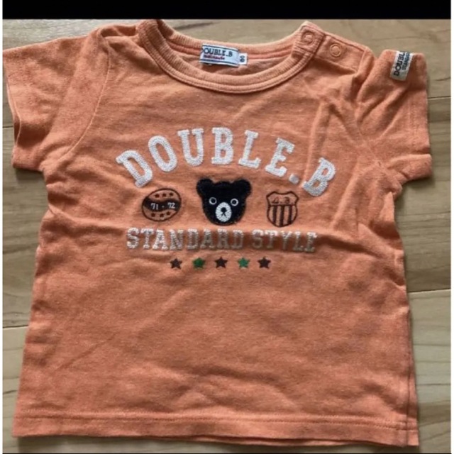 DOUBLE.B(ダブルビー)のダブルビーTシャツ80 キッズ/ベビー/マタニティのベビー服(~85cm)(Ｔシャツ)の商品写真