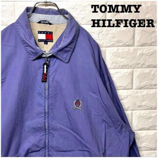 トミーヒルフィガー(TOMMY HILFIGER)の希少カラー★トミーヒルフィガーTOMMY HILFIGERブルゾン 刺繡ロゴ 綿(ブルゾン)