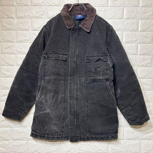 Dickies(ディッキーズ)のビッグサイズ★ディッキーズDickies カバーオール ダック地 刺繍ロゴ 厚手 メンズのジャケット/アウター(ブルゾン)の商品写真