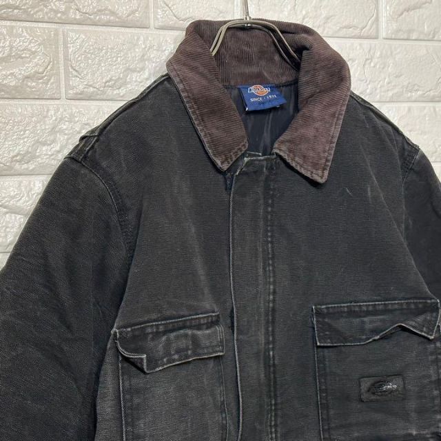 Dickies(ディッキーズ)のビッグサイズ★ディッキーズDickies カバーオール ダック地 刺繍ロゴ 厚手 メンズのジャケット/アウター(ブルゾン)の商品写真