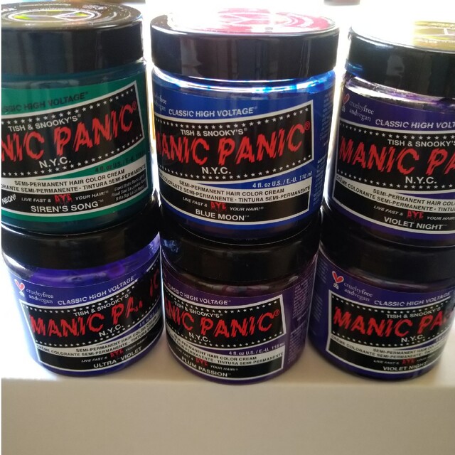 MANIC PANIC(マニックパニック)のマニックパニック　3個セット コスメ/美容のヘアケア/スタイリング(カラーリング剤)の商品写真