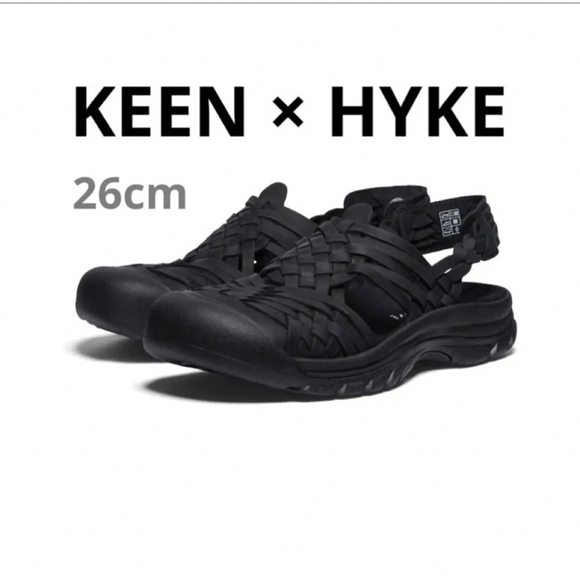 keen × hyke　ROSARITA II HYKE Editionサンダル