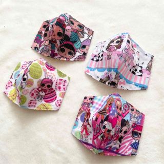 ⭐️最終SALE⭐️❤️2、3歳〜幼児向け・子ども用立体マスク⭐️4枚SET❤️(外出用品)