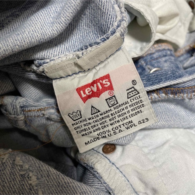 Levi's - LEVIS 501 00501-0193 ダメージ グランジ デニムの通販 by ...