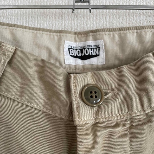 BIG JOHN(ビッグジョン)のBIGJOHN ワイドチノパンツ レディースのパンツ(チノパン)の商品写真