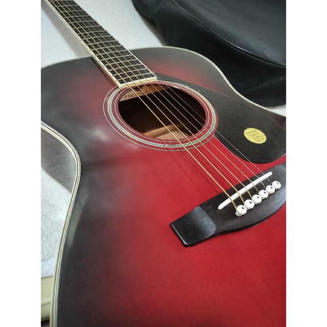 YAMAHA アコースティックギター サンバーストカラー ケース付き 初心者